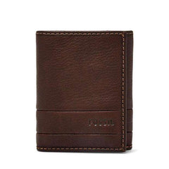 Fossil SML1395 Lufkin Three-Fold Dark Brown
