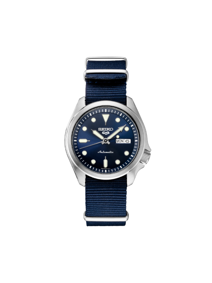 Seiko Sports SRPE63K1 Automatic Blue Dial Nylon Strap – Balilene