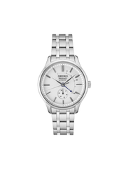 Seiko Presage SSA395J1 Zen Garden Automatic White Dial Stainless Steel Strap