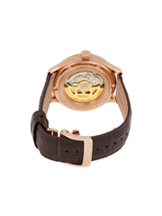 Seiko SRPD42J1 Presage Zen Garden Automatic White Dial Brown Leather Strap