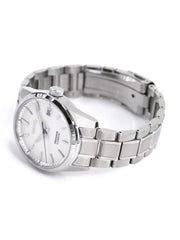Seiko Presage SPB165J1 Sharp Edged Shironeri Silky White Dial Stainless Steel Strap