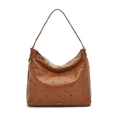 Fossil Shb1418222 Julia Hobo Perforated Brown