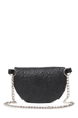 Steve Madden Brandie Leather Belt Bag Black