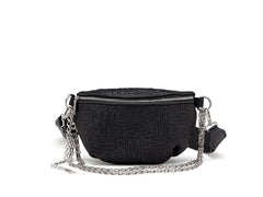 Steve Madden Brandie Leather Belt Bag Black