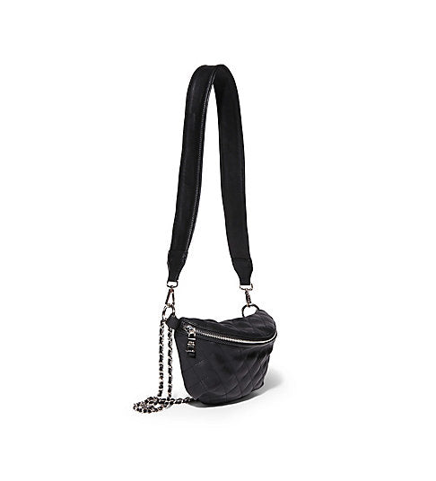 Steve Madden Mandie Belt Bag Black Balilene