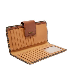 Fossil Swl1885249 Madison Slim Clutch Medium Multi Brown