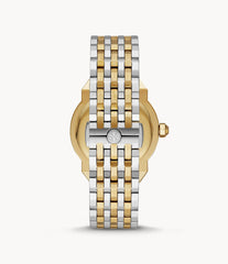 Tory Burch Tbw8007 Whitney Three-Hand Two-Tone Stainless Steel Watch