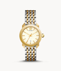 Tory Burch Tbw8007 Whitney Three-Hand Two-Tone Stainless Steel Watch