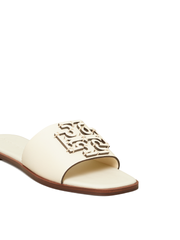 Tor-Burch-Ines-Slide-Textured-Calf-Leather-New-Ivory-Balilene-depan