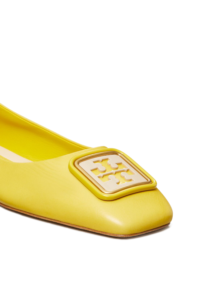 Tory-Burch-134895-Georgia-Ballet-Summer-Sole-Yellow-Balilene-logo4