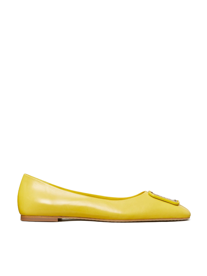 Tory-Burch-134895-Georgia-Ballet-Summer-Sole-Yellow-Balilene-samping