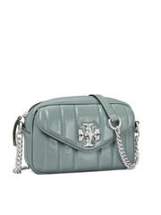 Tory Burch 135751 Kira Patent Small Camera Bag Light Arctic