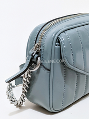 Tory Burch 135751 Kira Patent Small Camera Bag Light Arctic