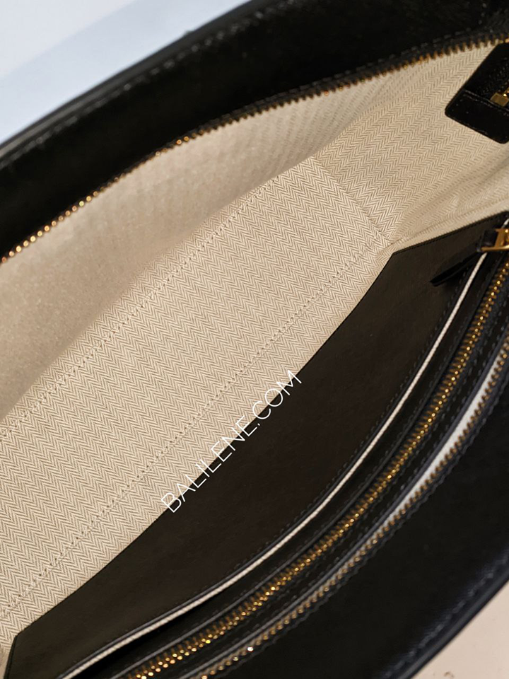 Tory-Burch-136091-Emerson-Small-Tote-Black-Balilene-detail-dalam
