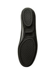 Tory Burch 32880 Minnie Travel Ballet With Metal Logo Soft Nappa Leather Black