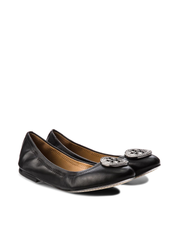 Tory Burch 46084 Liana Ballet Prefect Black Gunmetal