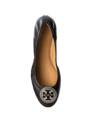 Tory Burch 46084 Liana Ballet Prefect Black Gunmetal