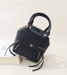 Tory Burch 49332 Half Moon Micro Satchel Black