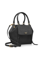 Tory Burch 49332 Half Moon Micro Satchel Black