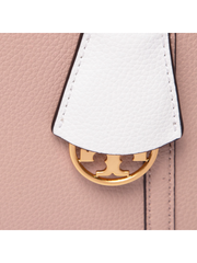 Tory Burch 53245 Perry Tote Colorblock Triplle Compartment Devon Sand