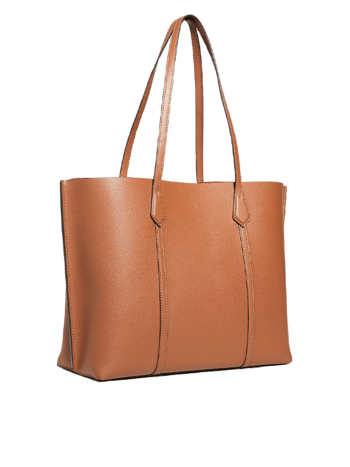 Tory burch fleming 2025 triple compartment leather tote