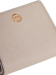 Tory Burch 54449 Robinson Mini Wallet Gray Heron