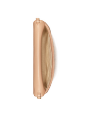 Tory Burch 56824 Kira Chevron Clutch Devond Sand