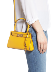 Tory Burch 56912 Lee Radziwill Petite Bag Lemon Drop