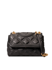 Tory Burch 58102 Fleming Soft Small Convertible Shoulder Bag Black