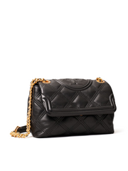 Tory Burch 58102 Fleming Soft Small Convertible Shoulder Bag Black