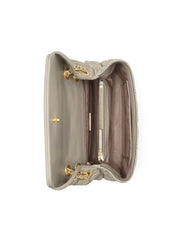 Tory Burch 58102 Fleming Soft Small Convertible Shoulder Gray Heron