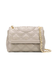 Tory Burch 58102 Fleming Soft Small Convertible Shoulder Gray Heron