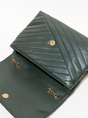 Tory Burch 58465 Kira Chevron Convertible Shoulder Bag Sycamore