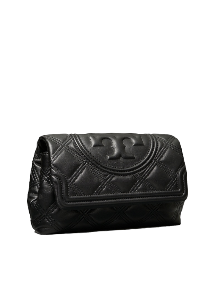 Tory-Burch-59690-Fleming-Soft-Clutch-Black-Balilene-depan1