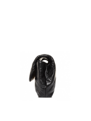 Tory-Burch-59690-Fleming-Soft-Clutch-Black-Balilene-samping