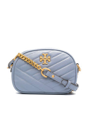 Tory Burch 60227 Kira Chevron Camera Bag Bluewood