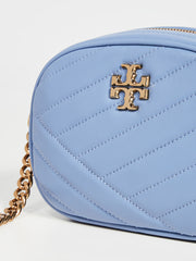 Tory Burch 60227 Kira Chevron Camera Bag Bluewood