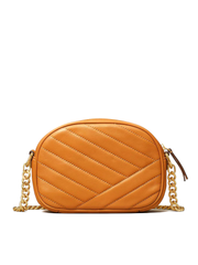 Tory Burch 60227 Kira Chevron Small Camera Bag Squash