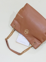 Tory Burch 60396 Britten Triple Compartment Tote Bark