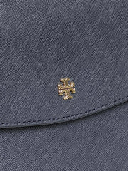 Tory Burch Emerson Envelope Adjustable Shoulder Bag Navy