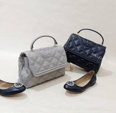 Tory Burch 62092 Fleming Soft Top Handle Black