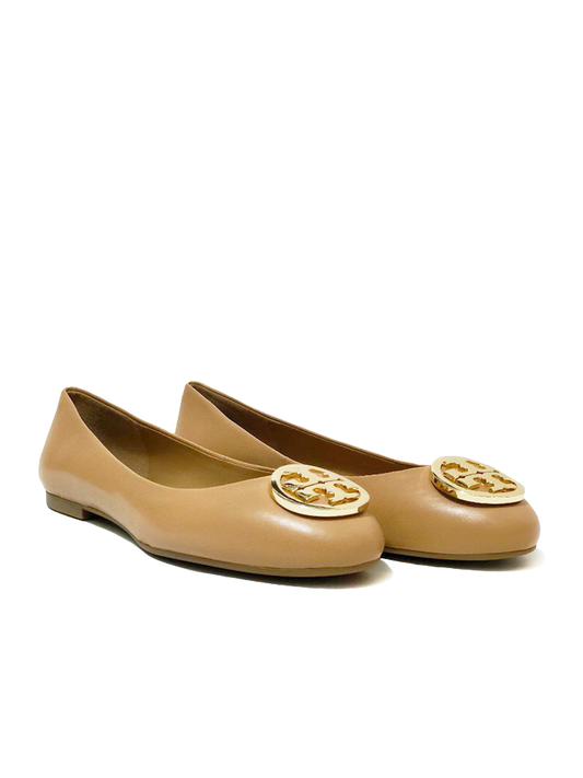 Tory Burch 64090 Benton 2 Ballet Flat Nappa Leather Blond