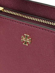 Tory Burch 64189 Emerson Mini Top Zip Tote Imperial Garnet