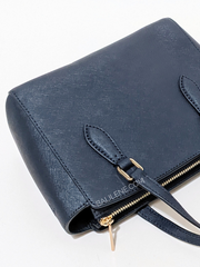 Tory Burch 64189 Emerson Mini Top Zip Tote Tory Navy