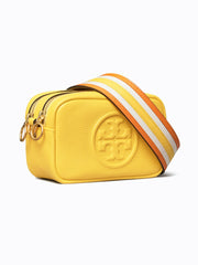 Tory Burch 64398 Perry Bombe Pieced Strap Mini Limone balilene detail depan