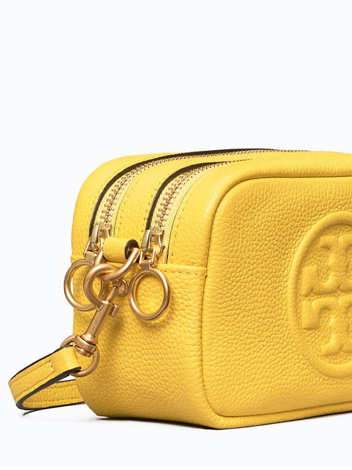 Tory Burch 64398 Perry Bombe Pieced Strap Mini Limone balilene detail samping
