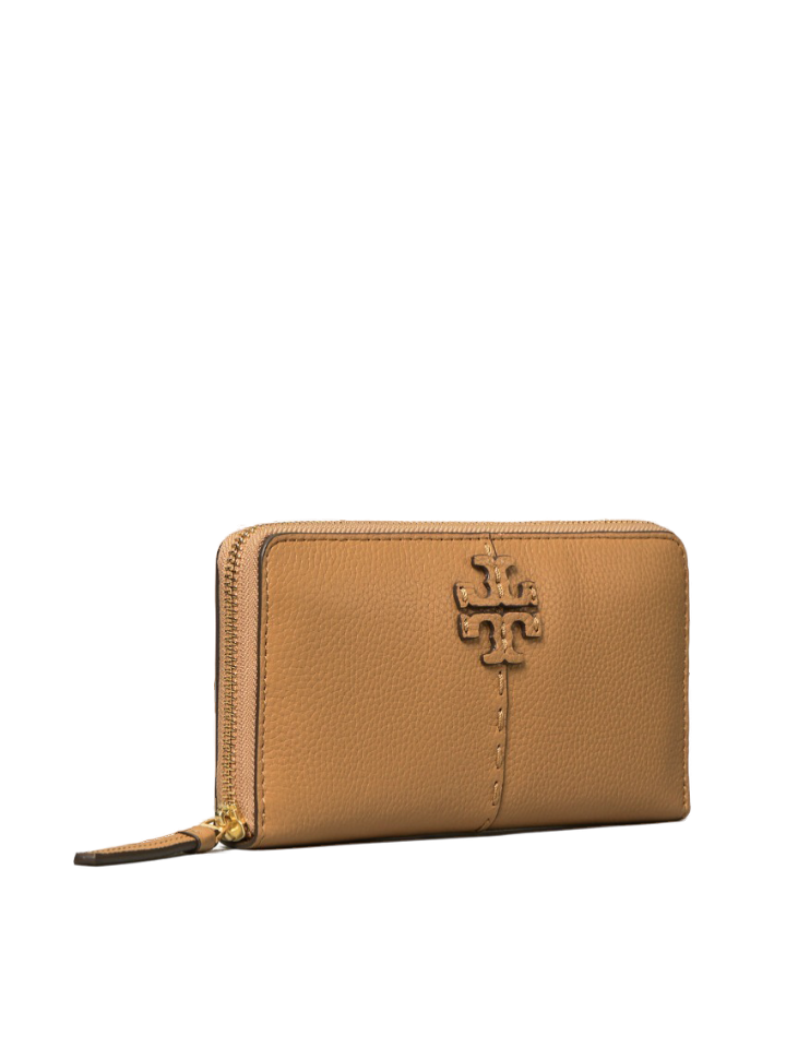 Tory Burch 64521 McGraw Zip Continental Wallet Tiramisu