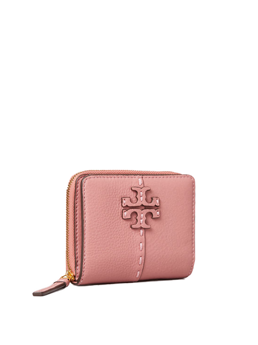 Tory Burch 64522 McGraw Bi-Fold Wallet Pink Magnolia