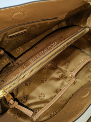Tory Burch 67288 Britten Triple Compartment Tote Bark