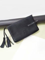 Tory Burch 67289 Thea Foldover Crossbody Black